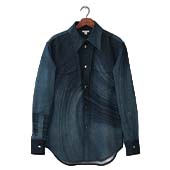 エムエーエスユー MASU 21AW MARBLE PRINT SHIRTS マーブルプリントシャツ 画像