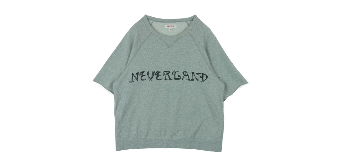 MASU MMSS-CS0323 NEVERLAND SHORT SLEEVE SWEATSHIRT 買取実績