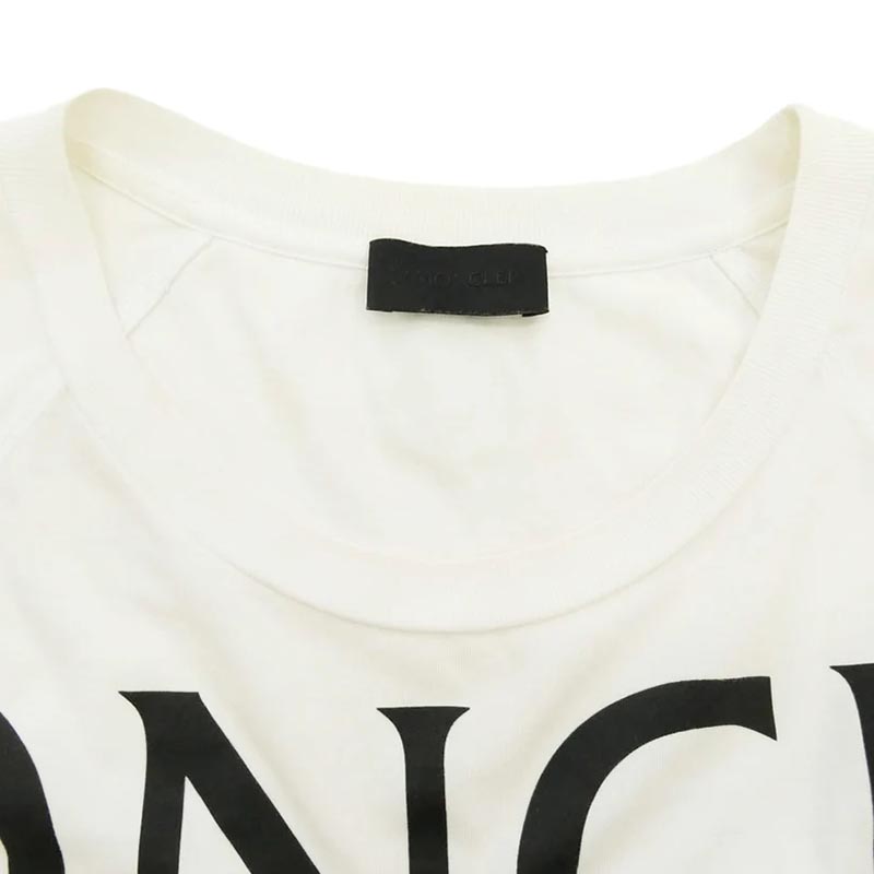 モンクレール 21SS G10918C7C510 MAGLIA GIROCOLLO T SHIRT マグリア ジロコルロ ラバーロゴ ワッペン ロゴプリント 半袖 Tシャツ カットソー 買取実績 画像