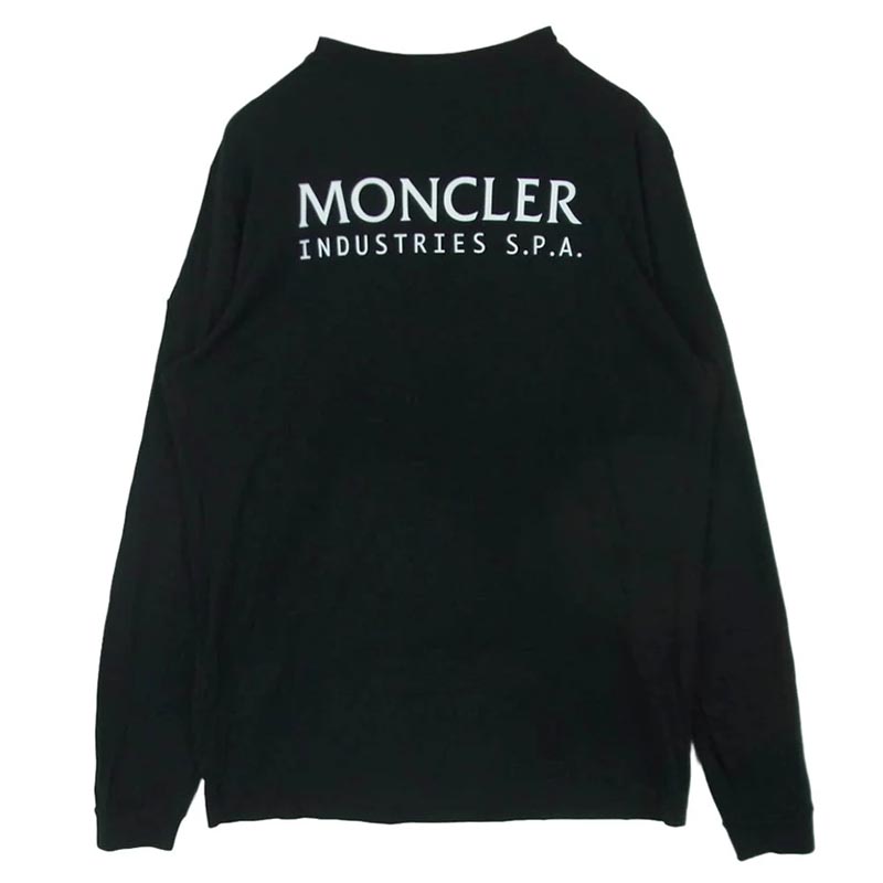 モンクレール 24AW J20918D00005 Moncler L/S T-Shirt ロゴ プリント 長袖 Tシャツ カットソー 買取実績 画像