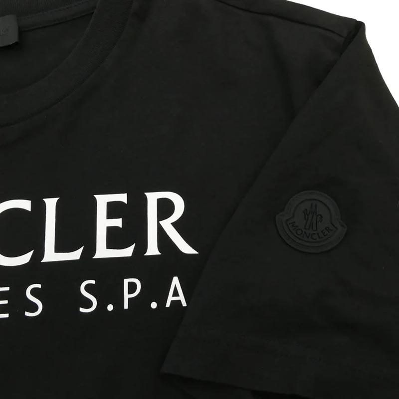 モンクレール 24SS J20918C00014 SS T SHIRT ロゴプリント Tシャツ 半袖カットソー 買取実績 画像