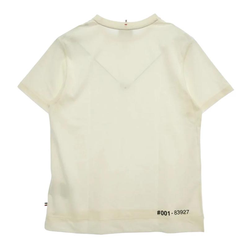 モンクレール 25SS K10978C00007 NECK LOGO PRINT T SHIRT ネック ロゴ プリント Tシャツ 半袖カットソー 買取実績 画像