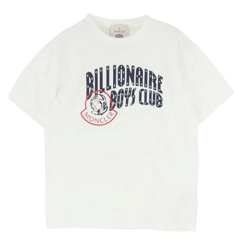 モンクレール Billionaire Boys Club 23SS I20968C00001 × ビリオネアボーイズクラブ ロゴプリント 半袖 Tシャツ 買取実績