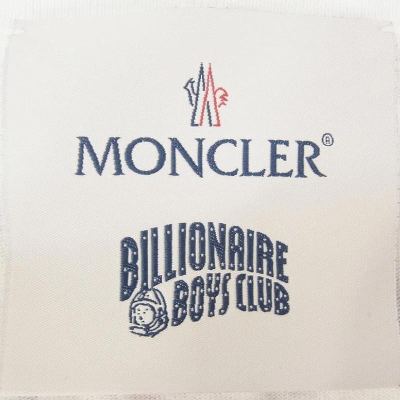 モンクレール Billionaire Boys Club 23SS I20968C00001 × ビリオネアボーイズクラブ ロゴプリント 半袖 Tシャツ 買取実績 画像