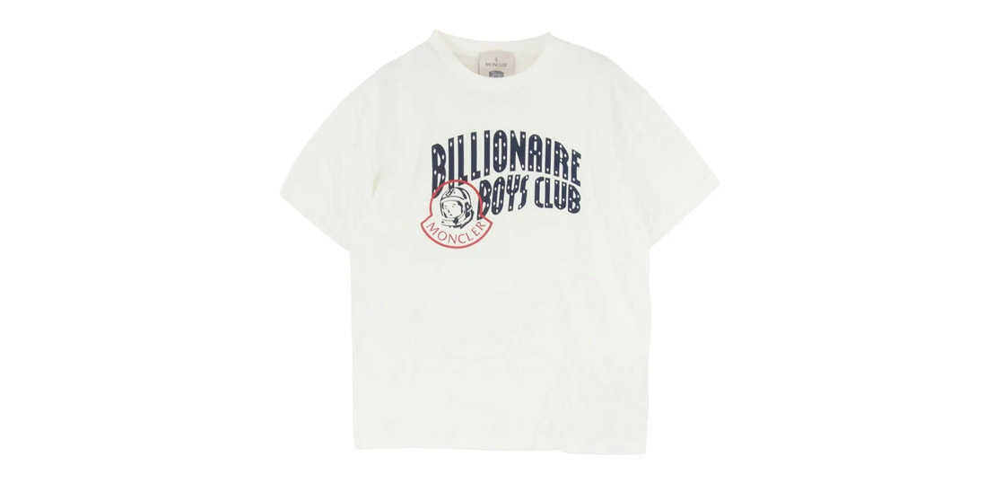モンクレール Billionaire Boys Club 23SS I20968C00001 × ビリオネアボーイズクラブ ロゴプリント 半袖 Tシャツ 買取実績