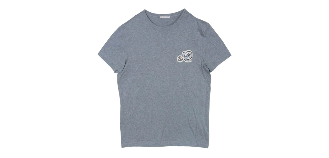 モンクレール D20918032500 8390Υ MAGLIA ダブルロゴワッペン 半袖 Tシャツ 買取実績