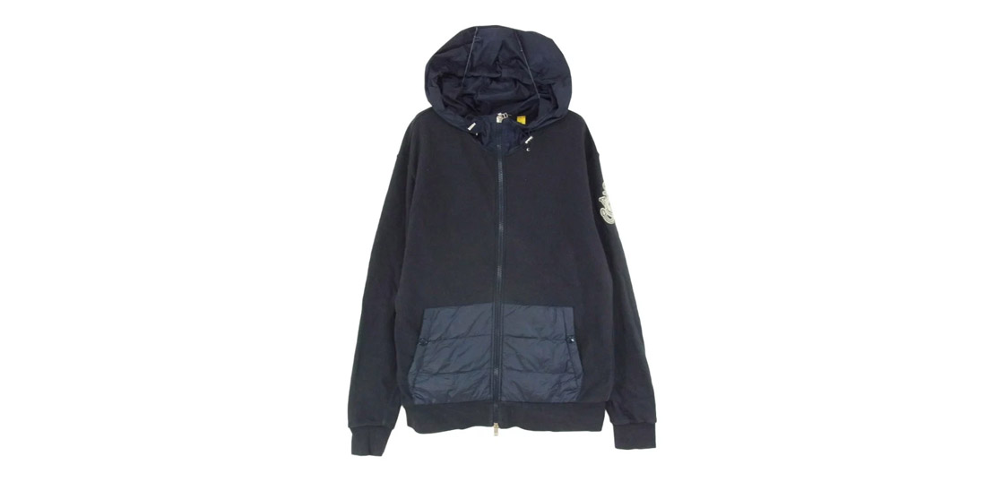 モンクレール F209E8G50000 × JW ANDERSON ジェイダブリューアンダーソン ダウン切替 ジップアップ パーカー フーディ 買取実績