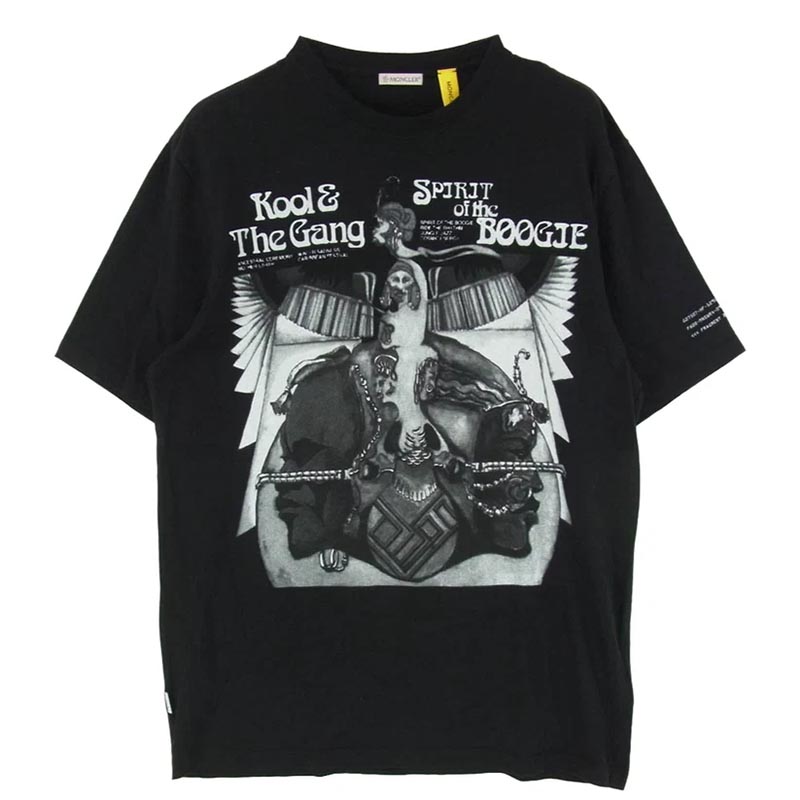 モンクレール F209U8C70510 8392B × FRAGMENT フラグメント モンクレールジャパンタグ GENIUS ジーニアス MAGLIA T-SHIRT Kool & the Gang プリント Tシャツ 半袖 カットソー 買取実績