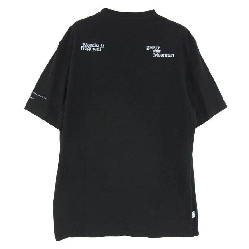 モンクレール F209U8C70510 8392B × FRAGMENT フラグメント モンクレールジャパンタグ GENIUS ジーニアス MAGLIA T-SHIRT Kool & the Gang プリント Tシャツ 半袖 カットソー 買取実績 画像