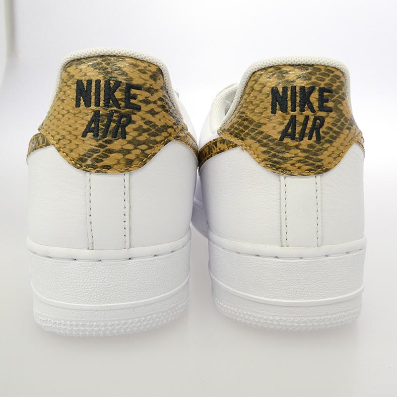 ナイキ 19SS AO1635-100 Air Force 1 Low Retro PRM QS Ivory Snake エアフォース1 ロー レトロ プレミアム アイボリースネーク スニーカー 買取実績 画像