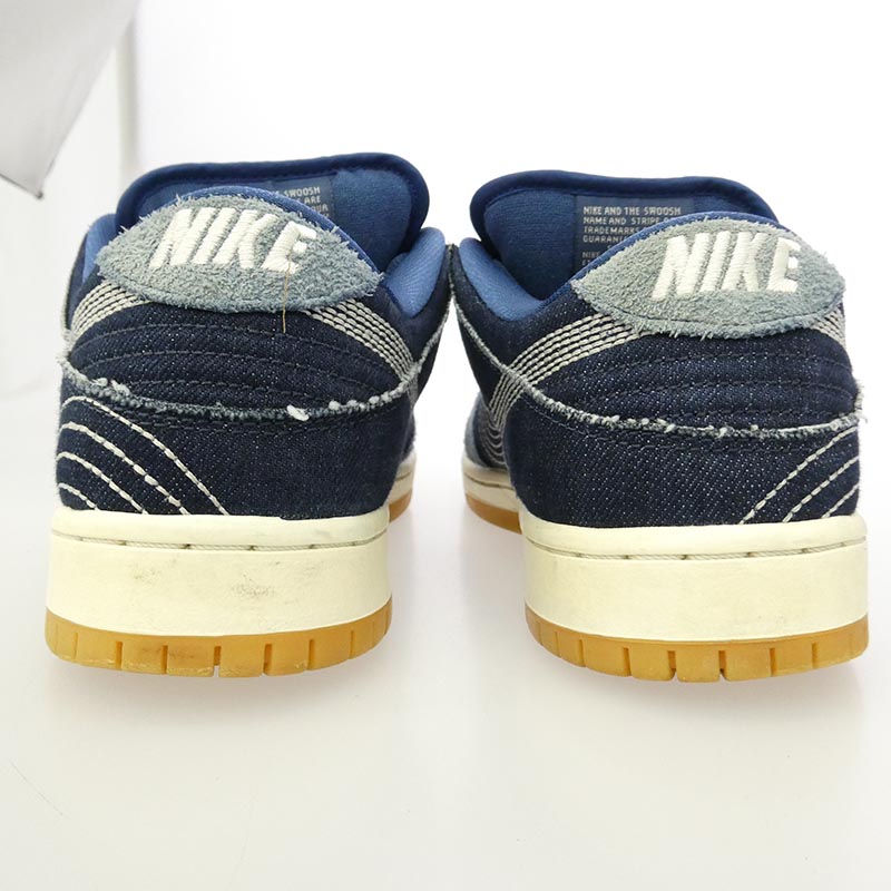 ナイキ CV0316-400 SB DUNK LOW PRO PRM Sashiko ダンク ロー プロ サシコ 刺し子 デニム スウェード ローカット スニーカー 買取実績 画像
