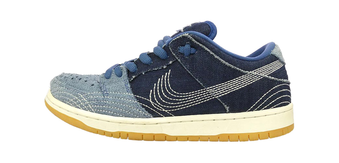 ナイキ CV0316-400 SB DUNK LOW PRO PRM Sashiko  買取実績
