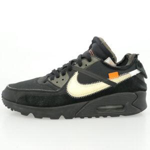 ナイキ AA7293-001 × Off-White Air Max 90 BLACK/BLACK-CONE-WHITE オフホワイト エアマックス ローカット スニーカー 買取実績