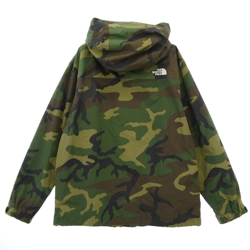 ノースフェイス NP61525 NOVELTY SCOOP JACKET カモ柄 ノベルティ スクープ ジャケット マウンテンパーカー 買取実績 画像