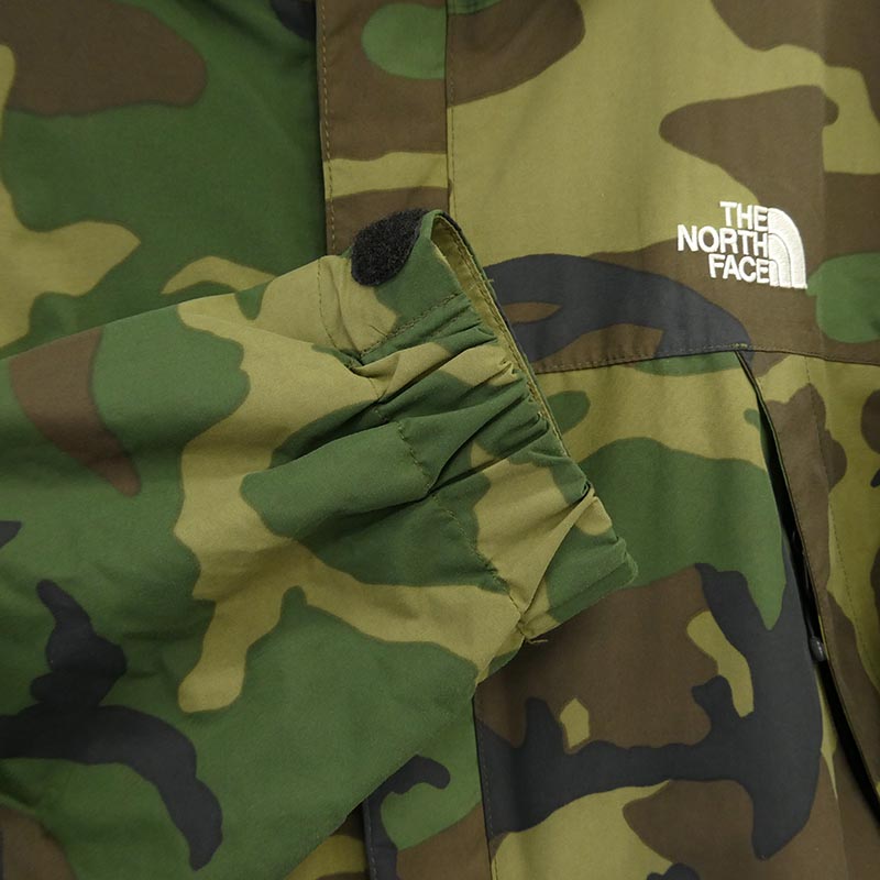 ノースフェイス NP61525 NOVELTY SCOOP JACKET カモ柄 ノベルティ スクープ ジャケット マウンテンパーカー 買取実績 画像