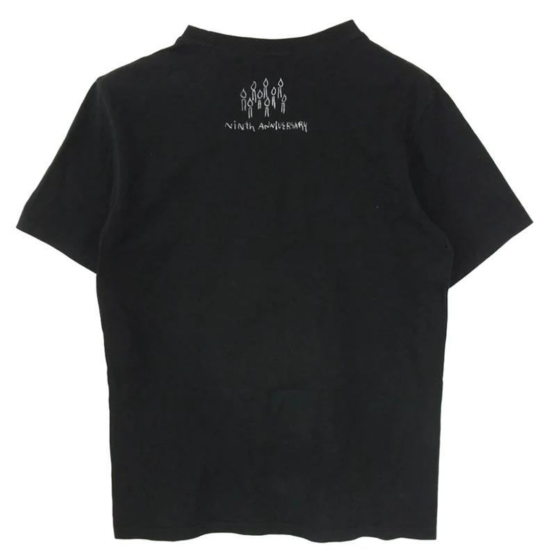 ナンバーナイン 宮下貴裕期 9th Anniversary 9周年 スマイルプリント Tシャツ 半袖カットソー 買取実績 画像