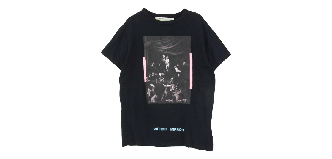 オフホワイト Caravaggio カラヴァッジョ クロスドアロー 半袖 Tシャツ カットソー 買取実績