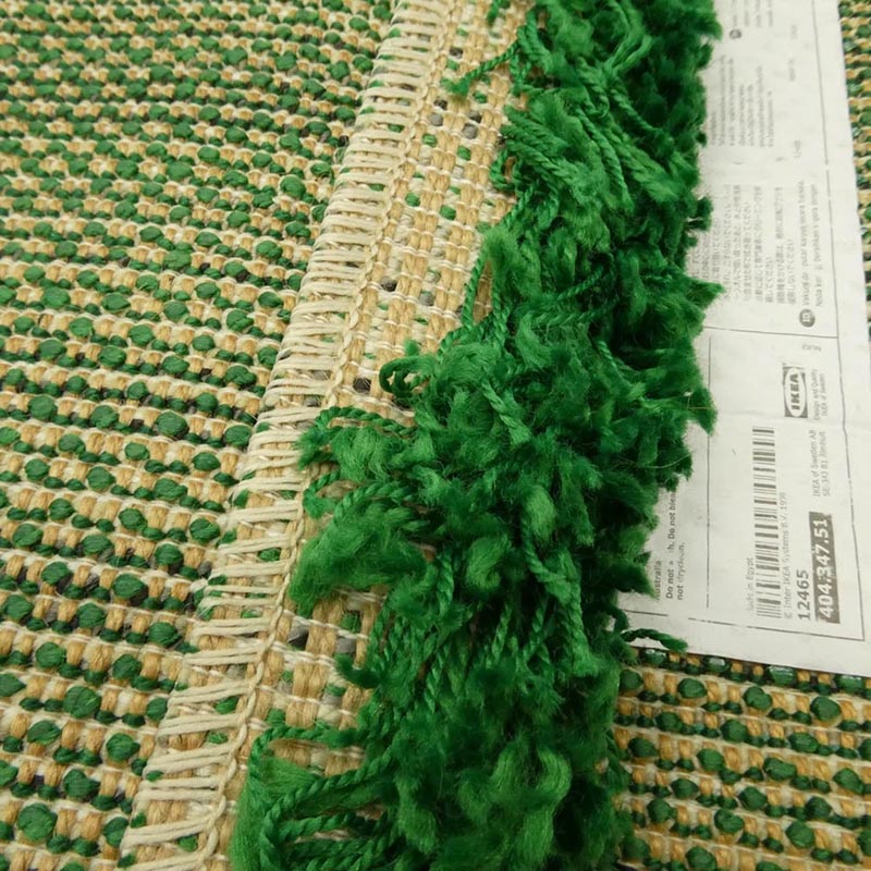 オフホワイト ×IKEA イケア MARKERAD WET GRASS Rug マルケラッド ウエット グラス ラグ 買取実績 画像