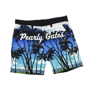 PEARLY GATES Stretch Tropical Palm Half Pants 画像