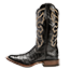 リオスオブメルセデス Rios of Mercedes R9019 13 Black Caiman Belly & Black Calf ブラック カイマンベリー＆ブラックカーフ 画像