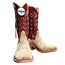 リオスオブメルセデス Rios of Mercedes Men's Light Tan Hippo Boots 画像