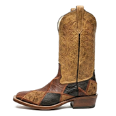 リオスオブメルセデス Exotic Patchwork Boots エキゾチックパッチワークブーツ 画像