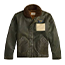 RRL ダブルアールエル 2026年 26SS Shearling-Collar Leather Jacket シアリングカラー レザー ジャケット 画像