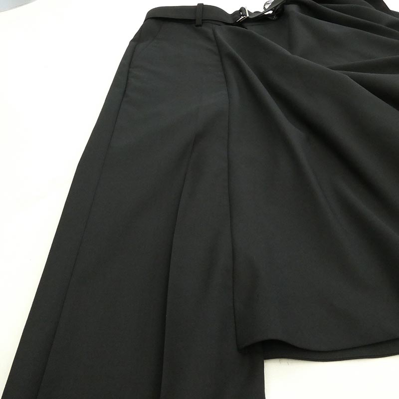 サカイ 26AW 26-08692 Suiting Pants スカートドッキング レイヤード ス―チング パンツ スラックスパンツ 買取実績 画像