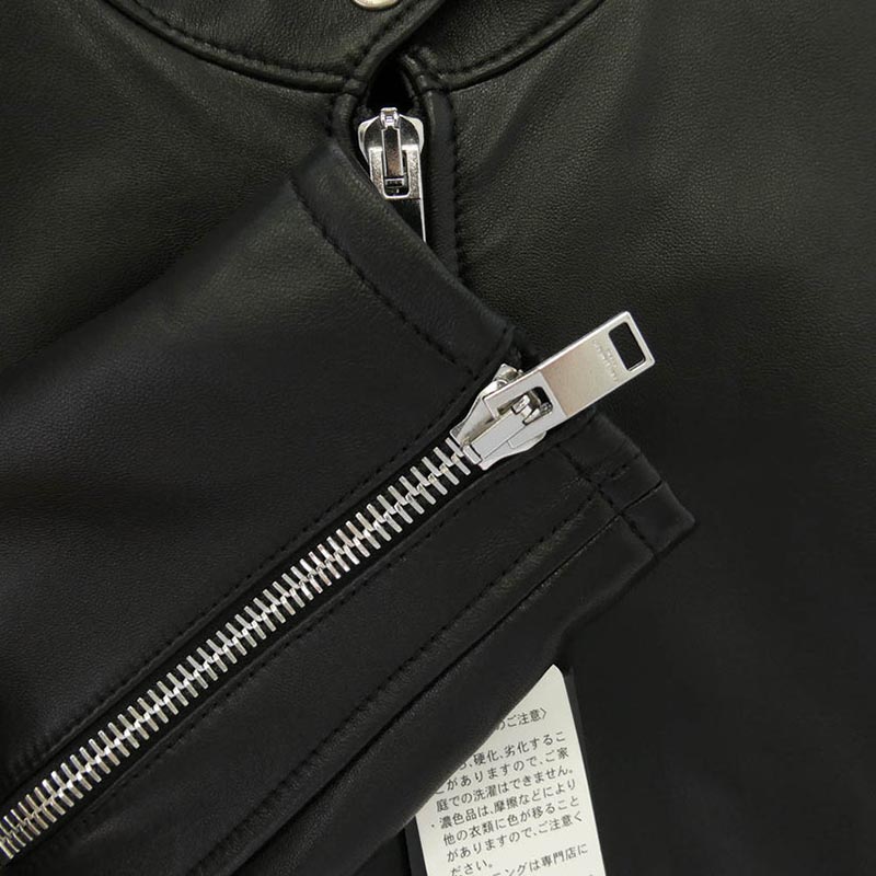 サンローラン 362239 Y5YA1 Keith single riders jacket キースレーサー レザー シングル ライダース ジャケット 買取実績 画像