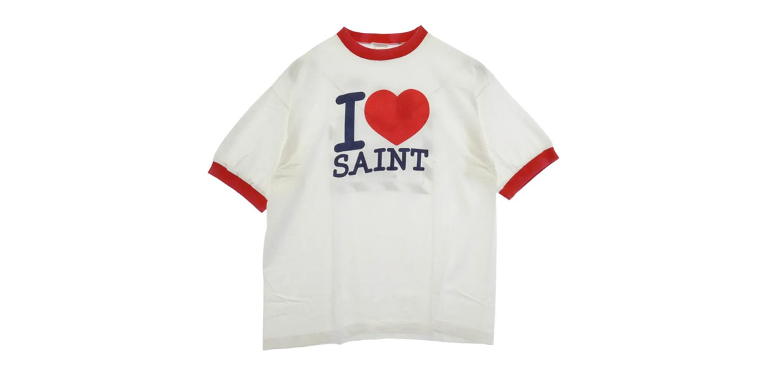 セントマイケル 26SS SM-MK8-0000-018 I LOVE SAINT_SS T-SHIRT 買取実績