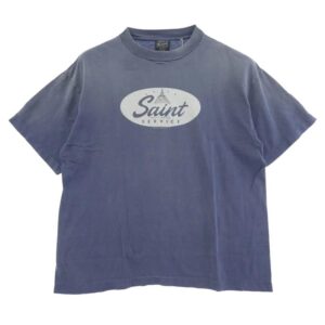 セントマイケル 26SS SM-MK8-0000-020 SAINT SERVICE_SS T-SHIRT ヴィンテージ加工 半袖 Tシャツ 買取実績 画像
