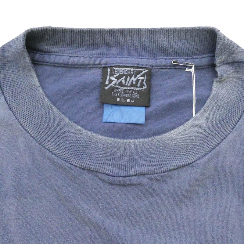 セントマイケル 26SS SM-MK8-0000-020 SAINT SERVICE_SS T-SHIRT ヴィンテージ加工 半袖 Tシャツ 買取実績 画像