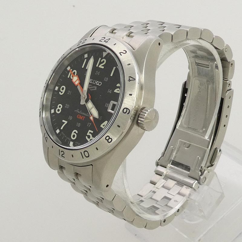 セイコー SBSC011 5SPORTS GMT ファイブスポーツ 自動巻き 腕時計 買取実績 画像