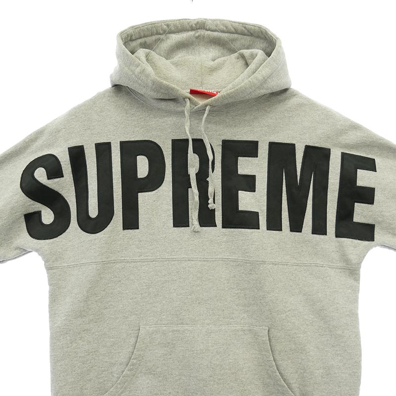 シュプリーム 14AW Banner Pullover Hoodie バナー プルオーバー フーディー ロゴ パーカー 買取実績 画像