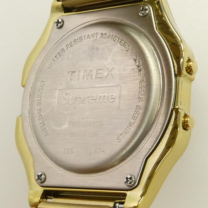 シュプリーム 19AW TW2U03300 × Timex Digital Watch タイメックス デジタル ウォッチ クォーツ 腕時計 買取実績 画像