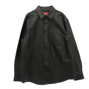 シュプリーム 21AW LEATHER SHIRT BOX LOGO 買取実績