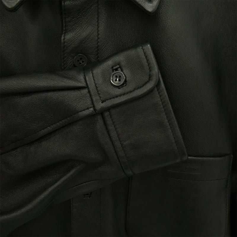 シュプリーム 21AW LEATHER SHIRT BOX LOGO ボックスロゴ 型押し レザー シャツ 買取実績 画像