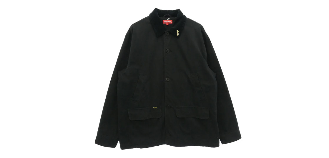 シュプリーム 21SS Barn Coat バーン コート ピンズ付属 買取実績