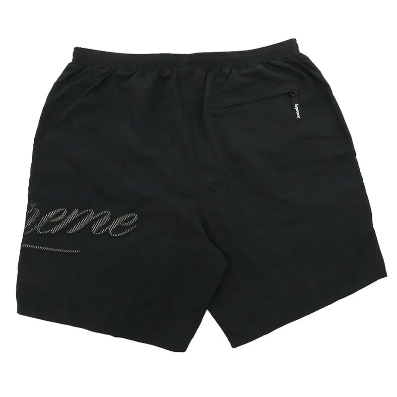 シュプリーム 21SS Mesh Script Water Short メッシュ スクリプト ロゴ ウォーター ショーツ ナイロン ショート パンツ ハーフパンツ 買取実績 画像