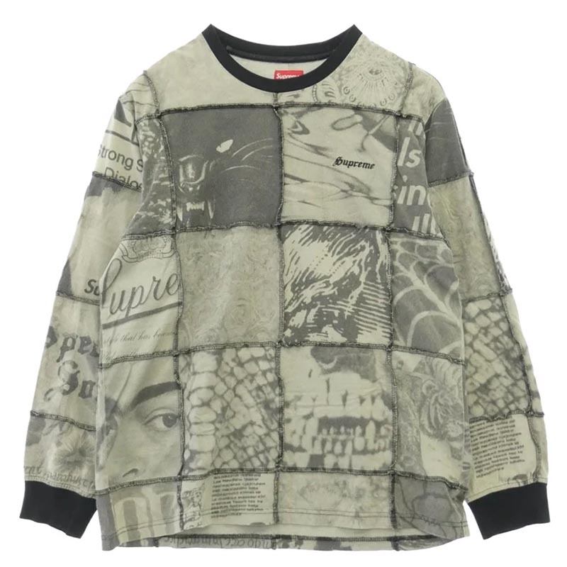 シュプリーム 21SS Mosaic Patchwork L/S Top 買取実績