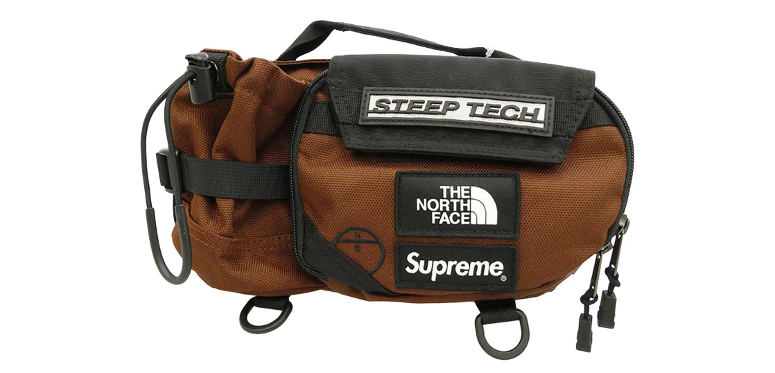 シュプリーム 22AW NM82291I ×THE NORTH FACE Steep Tech Waist Bag 買取実績