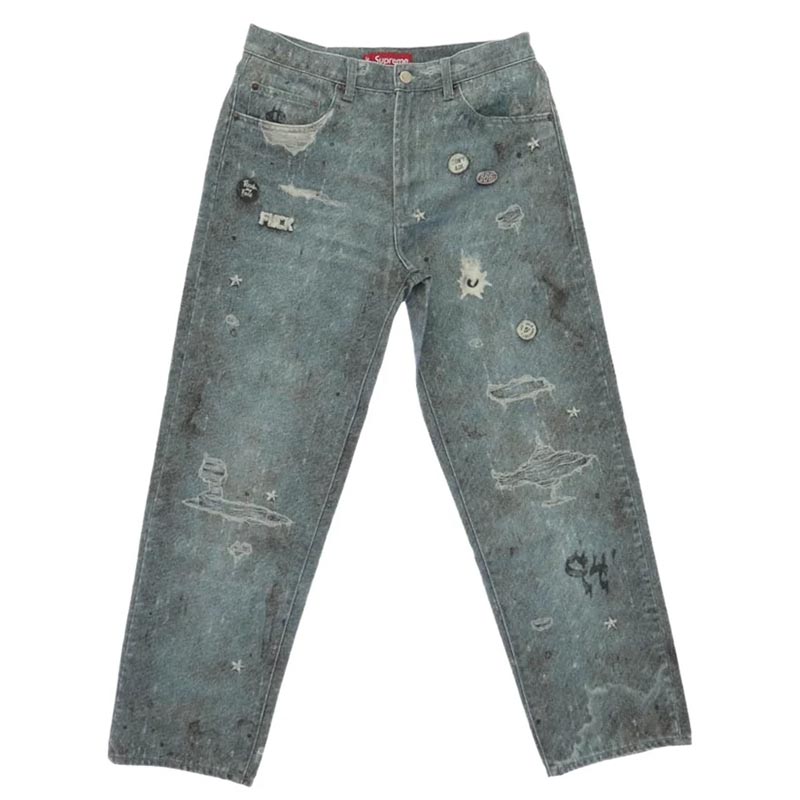 シュプリーム 24AW HJR Trompe L’oeil Loose Fit Jean 買取実績