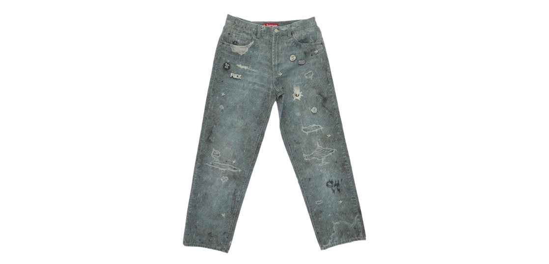 シュプリーム 24AW HJR Trompe L’oeil Loose Fit Jean 買取実績