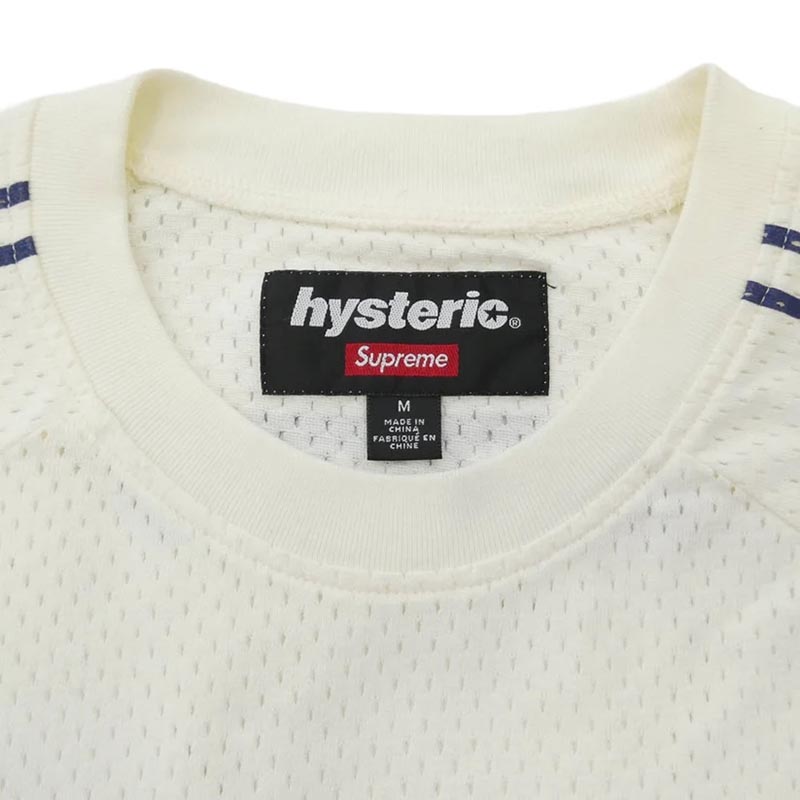 シュプリーム 24AW x HYSTERIC GLAMOUR Mesh L/S Top ヒステリックグラマー メッシュ ロングスリーブ トップ 長袖 Tシャツ カットソー 買取実績 画像