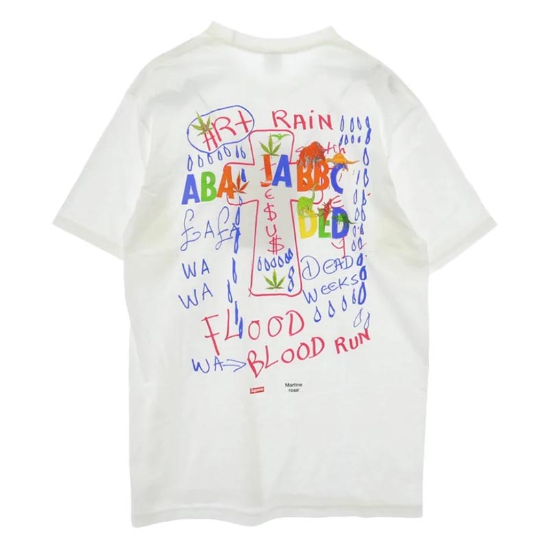 シュプリーム 24AW × Martine Rose Lee Scratch Perry Tee マーティンローズ リー スクラッチ ペリー 半袖 Tシャツ カットソー 買取実績 画像