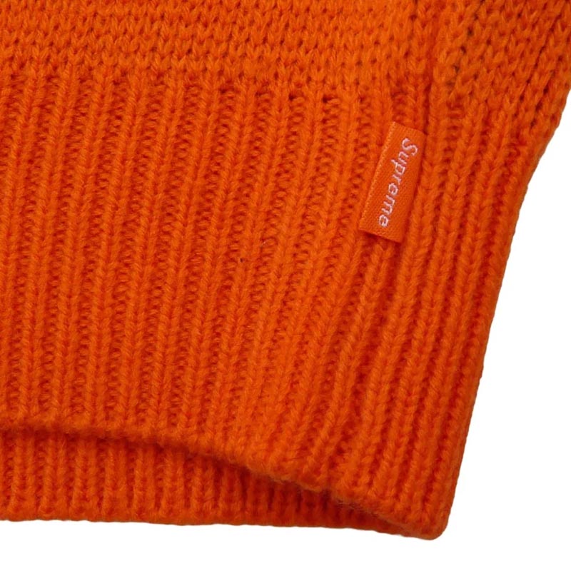 シュプリーム 24AW × Thrasher SWEATER スラッシャー バック クロスプリント セーター ロゴ ニット 買取実績 画像