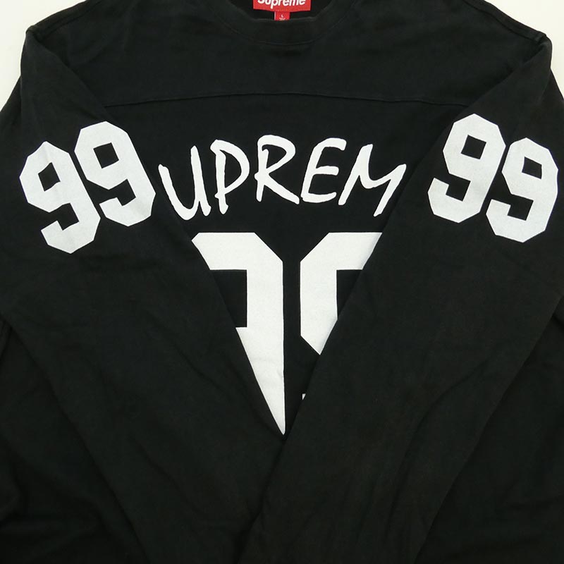シュプリーム 24SS 99 L/S Football Top フットボール クルーネック 長袖 カットソー 買取実績 画像