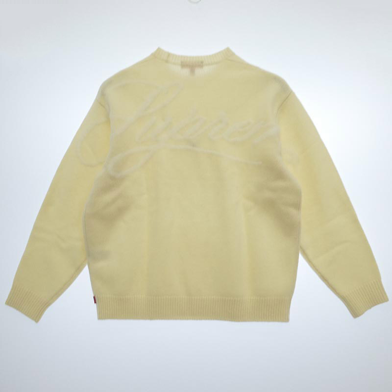 シュプリーム 25AW Angora Script Sweater アンゴラ スクリプトロゴ クルーネック ニット 買取実績 画像