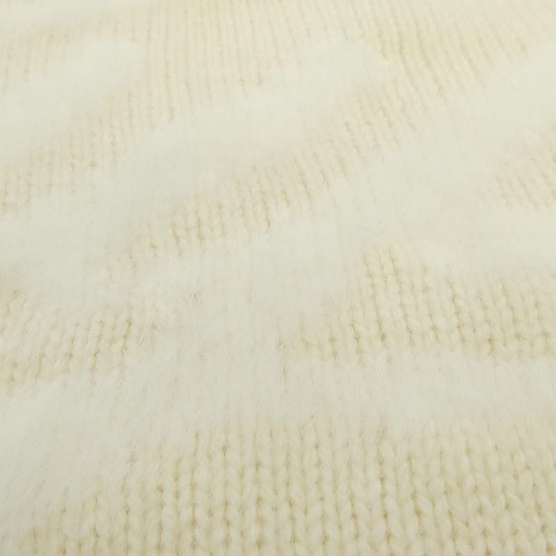 シュプリーム 25AW Angora Script Sweater アンゴラ スクリプトロゴ クルーネック ニット 買取実績 画像