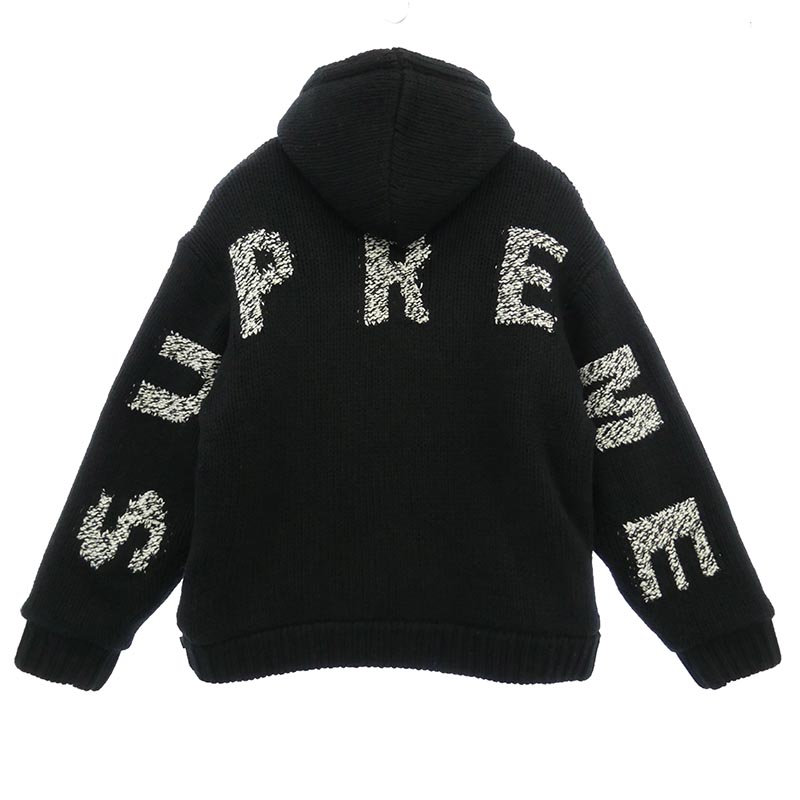 シュプリーム 25AW Faux Shearling Lined Zip Up Hooded Sweater ジップアップ ニット パーカー 買取実績 画像